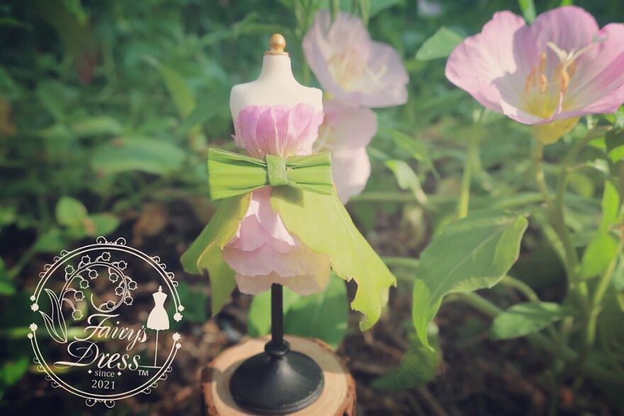Japanese Artist Makes Delicate And Beautiful "Fairy Dresses"
