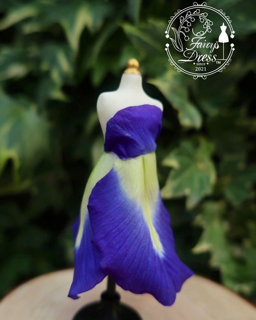 Japanese Artist Makes Delicate And Beautiful "Fairy Dresses"