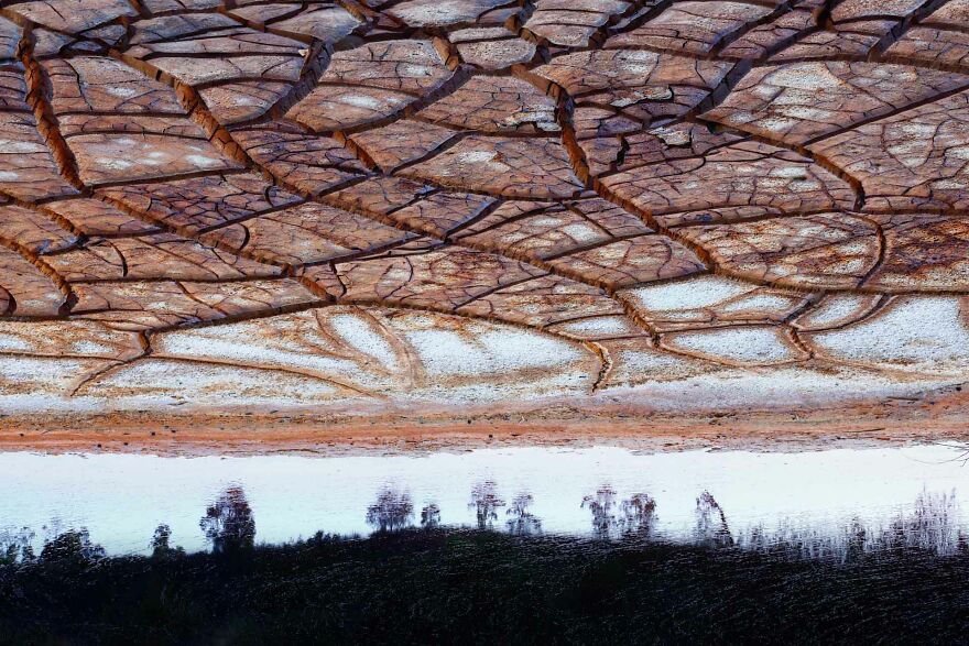 Category Nature Art: Highly Commended, 'Extraterrestrial World In Rio Tinto' By Juan Garcia Lucas