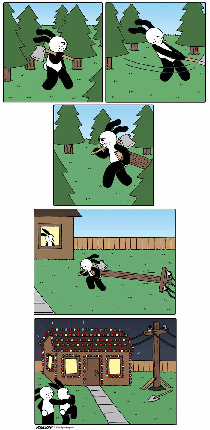 New Hilarious Comics With Unusual Endings By Ryan Pagelow