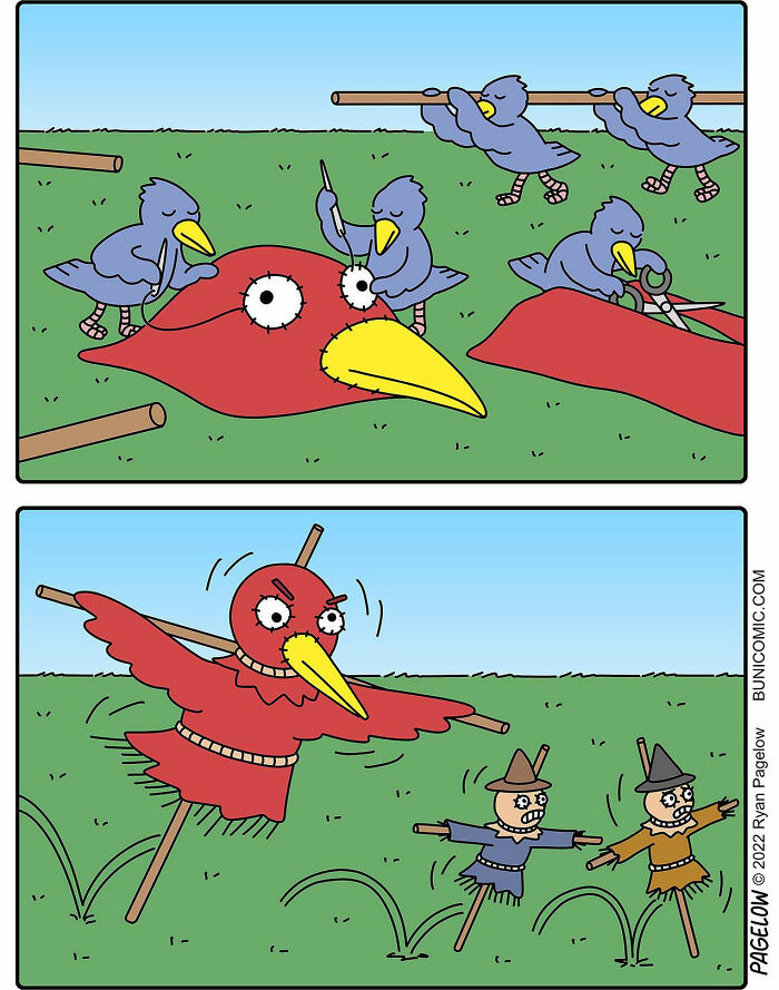 New Hilarious Comics With Unusual Endings By Ryan Pagelow