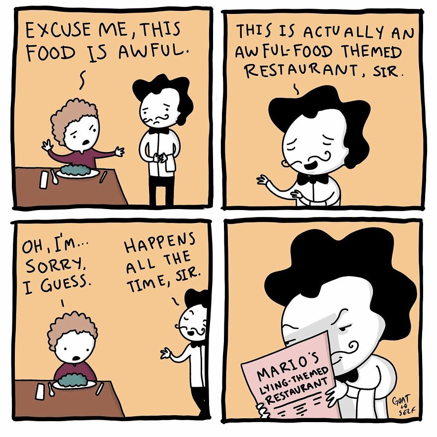 New Quirky Comics By Cameron Spires With A Dark Ending