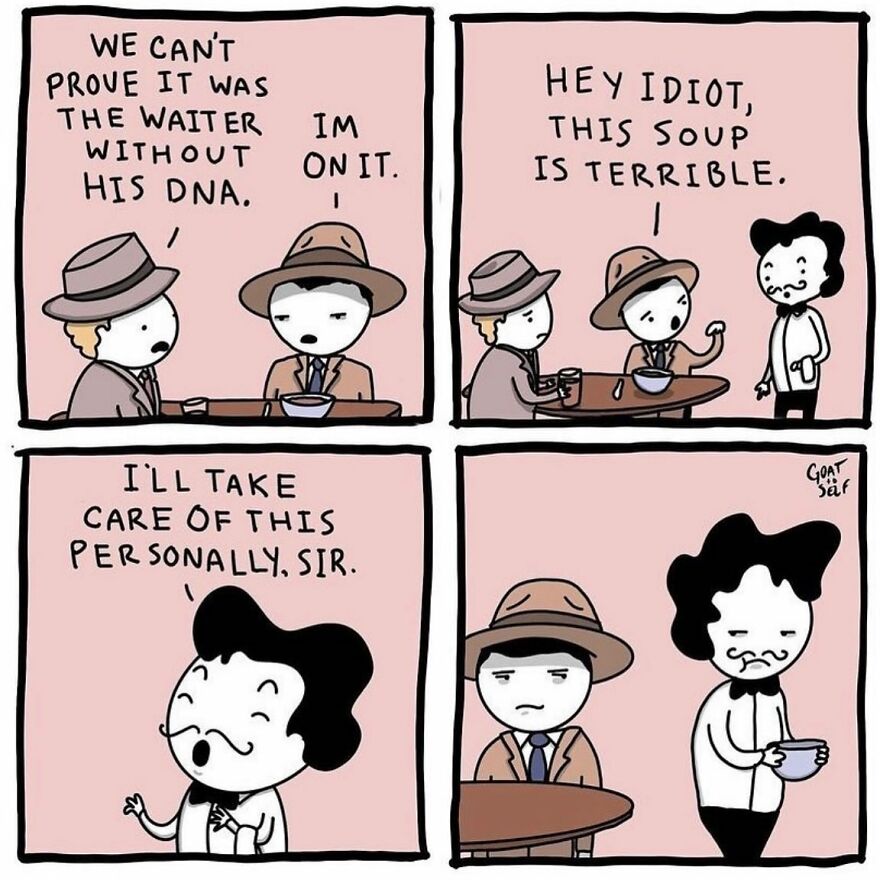 New Quirky Comics By Cameron Spires With A Dark Ending