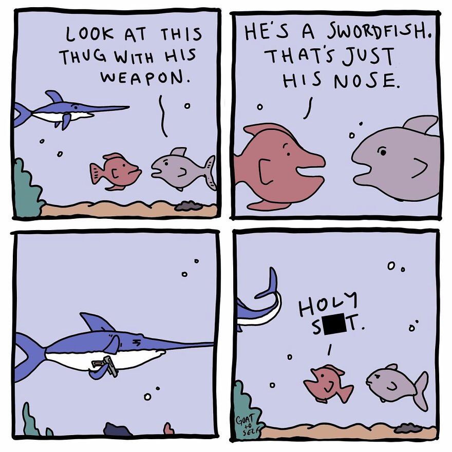 New Quirky Comics By Cameron Spires With A Dark Ending