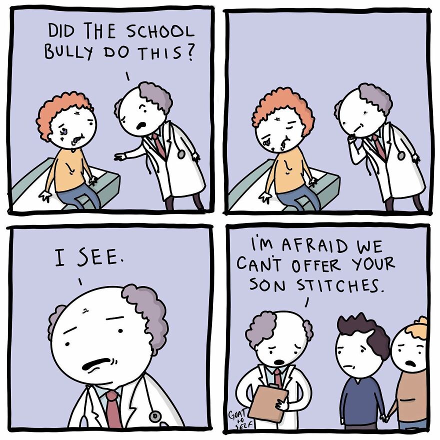 New Quirky Comics By Cameron Spires With A Dark Ending