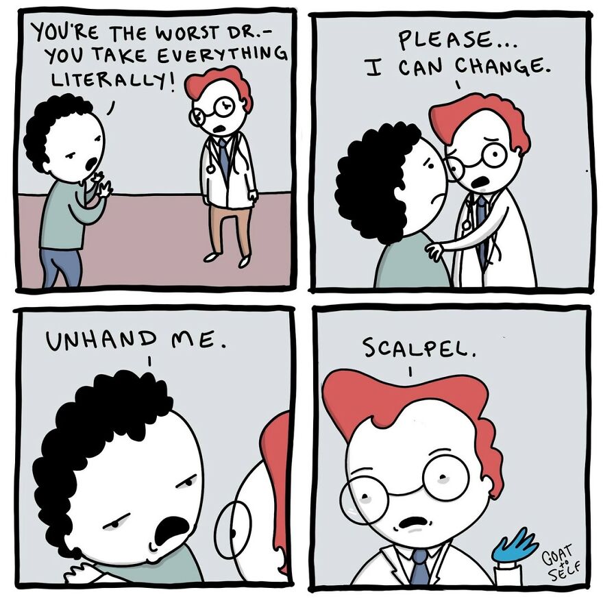 New Quirky Comics By Cameron Spires With A Dark Ending