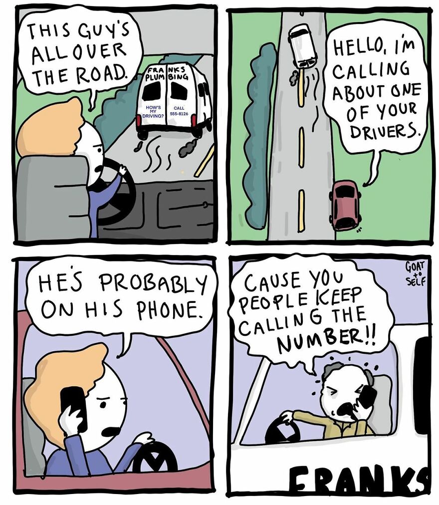 New Quirky Comics By Cameron Spires With A Dark Ending