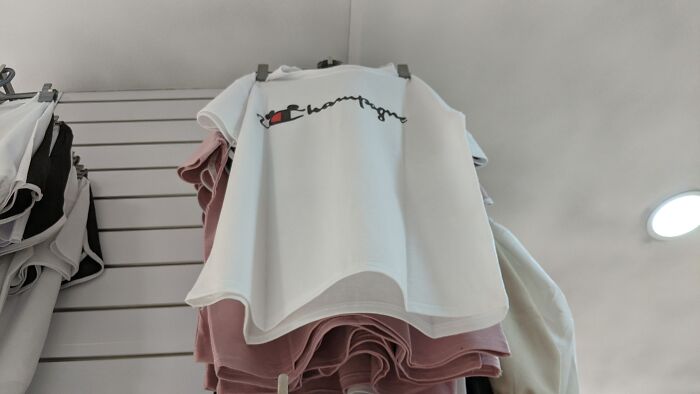 Champagne (Off Brand/Knock Off Champion W/ Logo Turned Into Mouse)