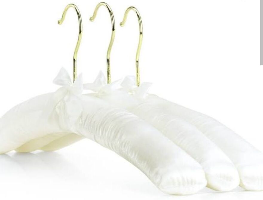 Padded Coat Hangers. Three Of Them. They Were Pink And Slightly Scented. I Was Fifteen Years Old And Unimpressed