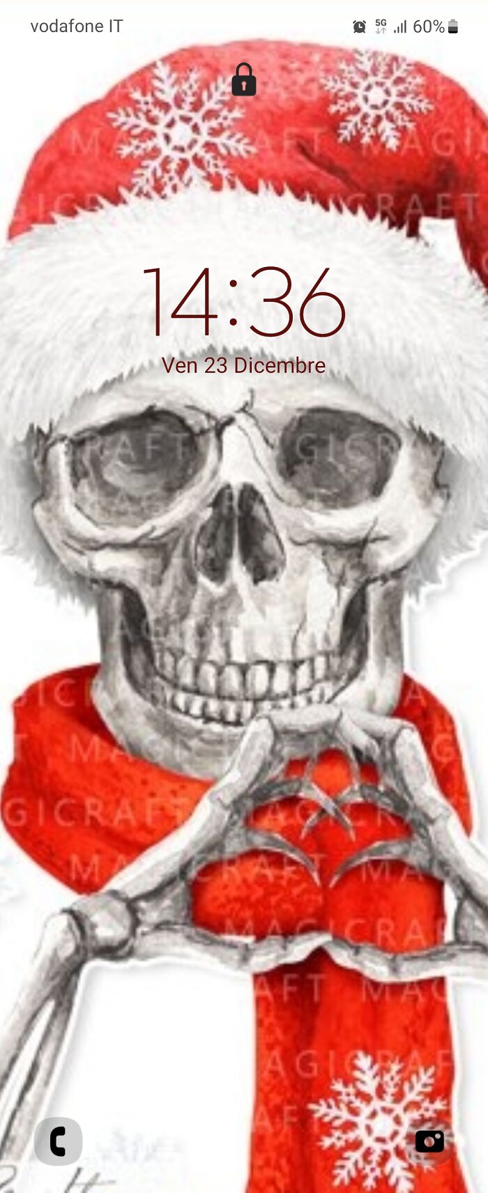 A Bones Xmas Tree (Yes, I Love Skulls ♡)