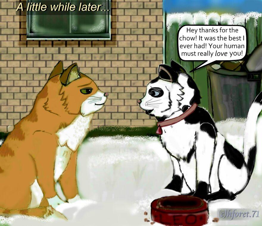 I Created An Illustrated Comic Series Called 'Thankful...'