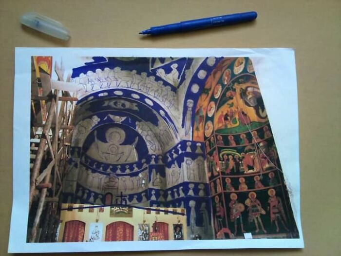 This Artist Paints Amazing Monumental Frescos All By Himself (21 Pics)