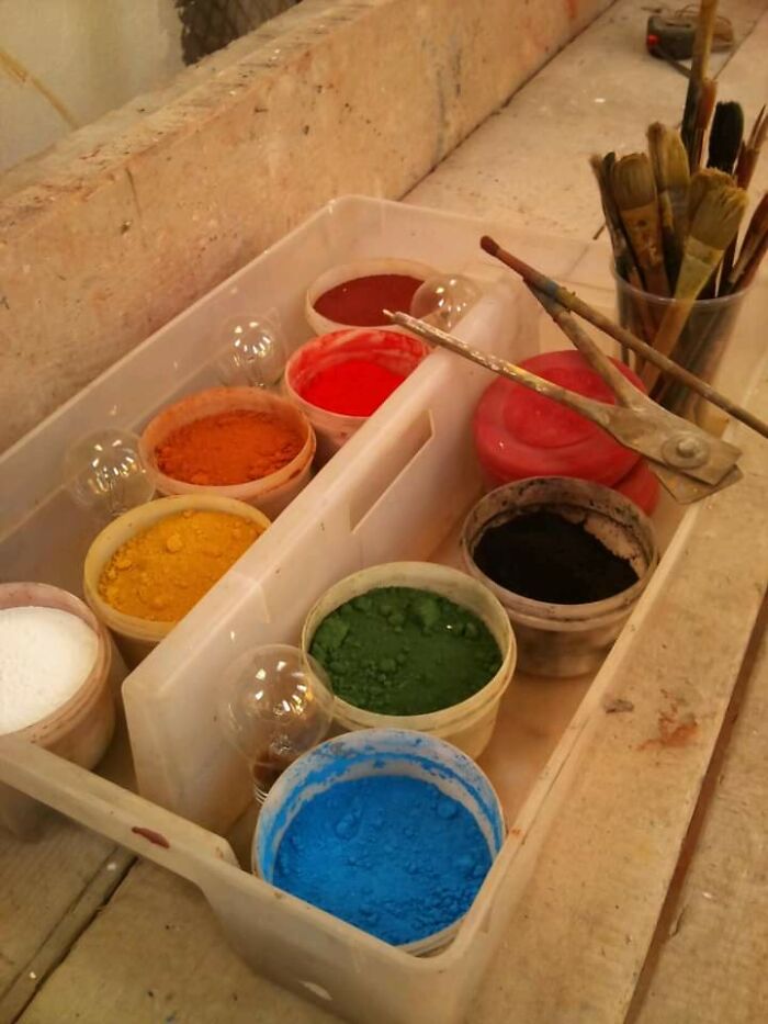 This Artist Paints Amazing Monumental Frescos All By Himself (21 Pics)