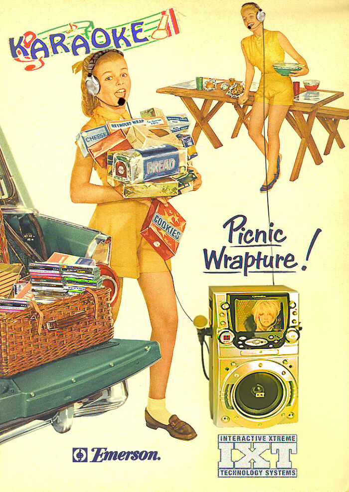 What Would It Be Like If Old Commercials Sold Modern-Day Products?