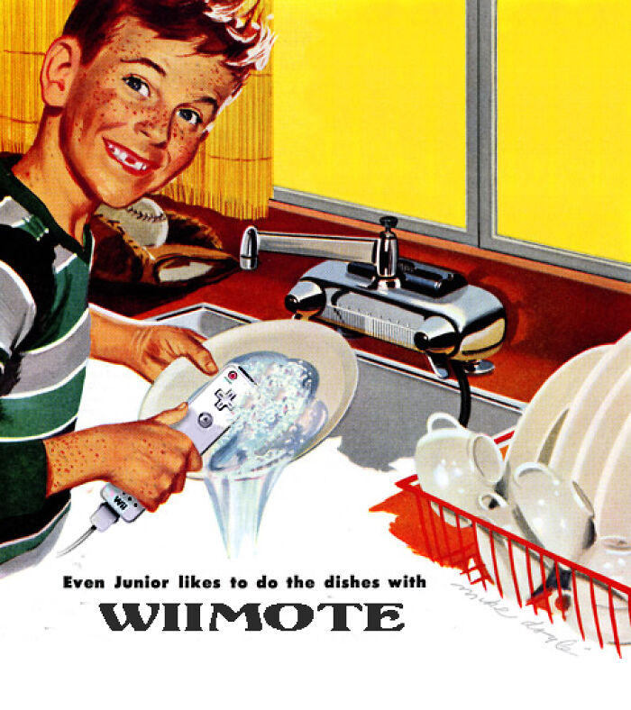 What Would It Be Like If Old Commercials Sold Modern-Day Products?