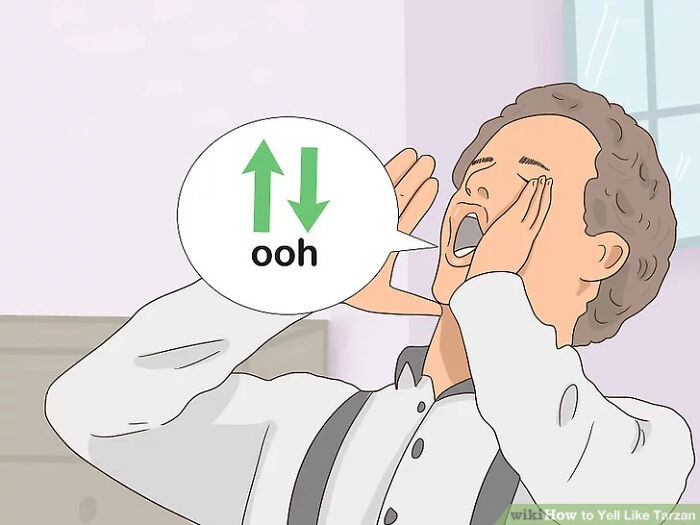 "The Joy Of Discovery: A Man's Exuberant Reaction"