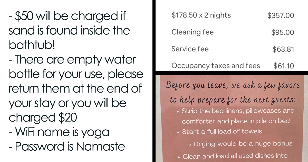 27 Infuriating Pics That Illustrate Why People Don’t Want To Use Airbnb Anymore | Bored Panda