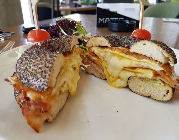 One Of The Best Bagels I Ever Had