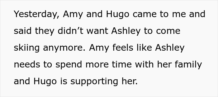 &ldquo;[Am I The Jerk] For Refusing To Lie To My Niece About Why She Is Not Allowed To Come Skiing With Me?&rdquo;