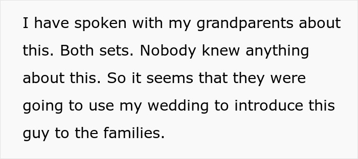 Bride Bans Polyamorous Parents' Throuple Partner From Her Wedding And Asks Folks Online If She's The Bad Guy