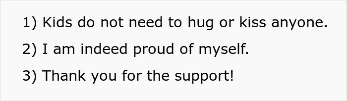 Woman Told To &ldquo;Go Screw Herself&rdquo; After She Stuck Up For Her Daughter Who Didn&rsquo;t Want To Hug A Relative