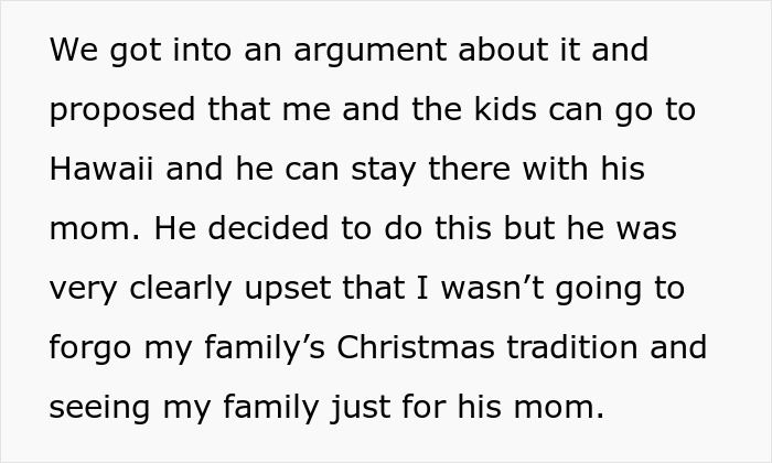 Wife Leaves To Hawaii Without Her Husband Who Wanted To Stay With His Widow Mom, Asks If She's A Jerk Wife Leaves To Hawaii Without Her Husband Who Wanted To Stay With His Widow Mom, Asks If She's A Jerk
