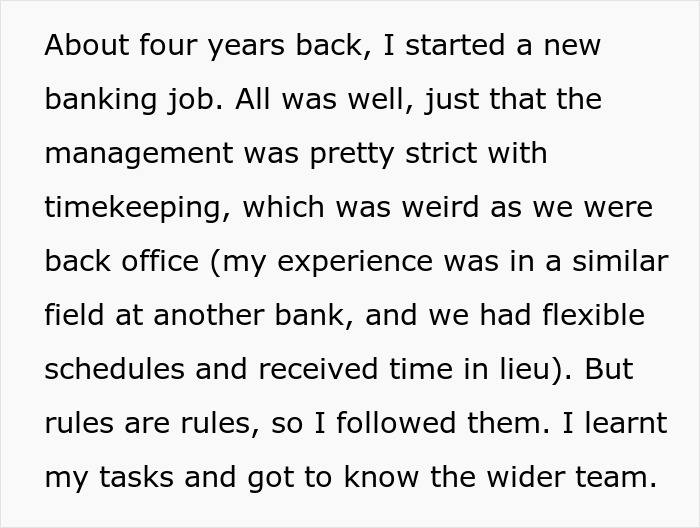 People Applaud This Worker Who Maliciously Complied With Boss&rsquo;s Demands To Work 9 To 6 After Getting Scolded For Leaving 10 Minutes Early
