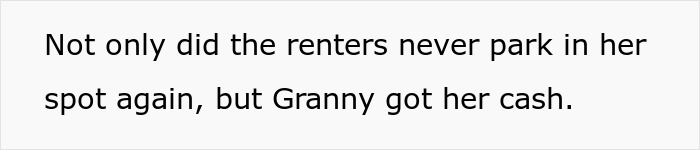 "They Begged Her To Move Her Car": Grandma Gets The Perfect Revenge On Couple After They Steal Her Deeded Parking Spot