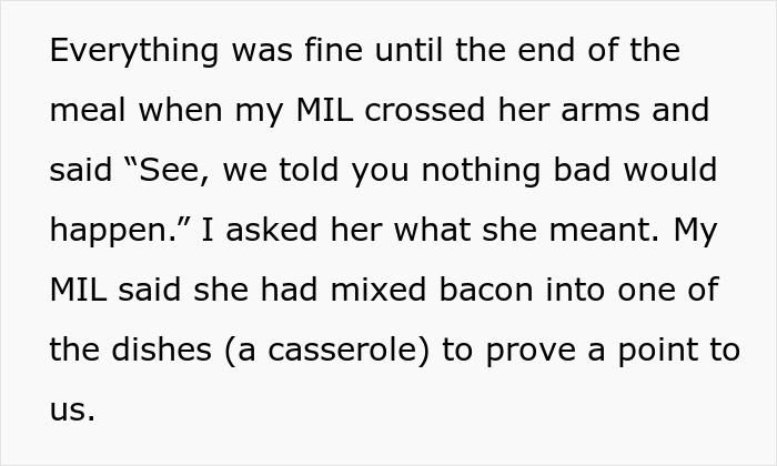 Christian Woman Sneaks Pork Into Jewish SIL's And His Kids' Food To Prove A Point, They Decide To Completely Cut Contact