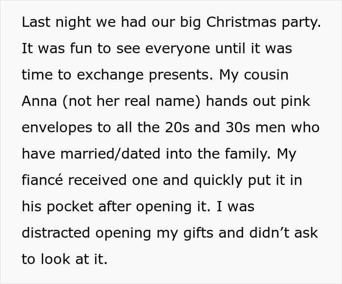 "Cousin&rsquo;s 'Gift' Ruined Christmas And Possibly My Relationship"