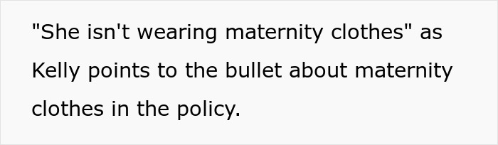 HR Wants Pregnant Woman To Wear Clothes From Maternity Store Only, Regrets It After This Manager Shows How Dumb It Really Is