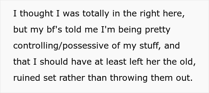 Woman Gets Dubbed 'Ridiculous' For Not Allowing Roommate To Use Her New Cookware As She Ruined The Old Ones