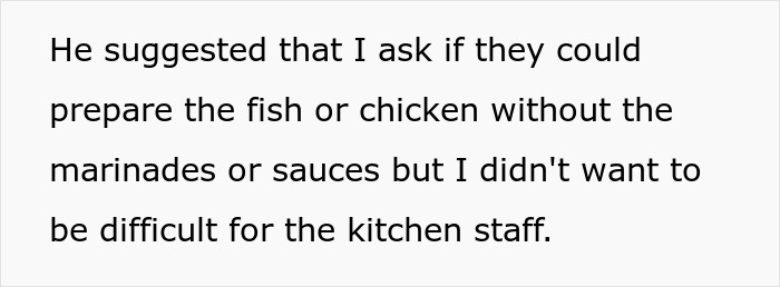 Wife Doesn't Attend Her Husband's Promotion Dinner All Because Of Her Picky Eating, The Internet Gives Her A Wake-Up Call Wife Doesn't Attend Her Husband's Promotion Dinner All Because Of Her Picky Eating, The Internet Gives Her A Wake-Up Call