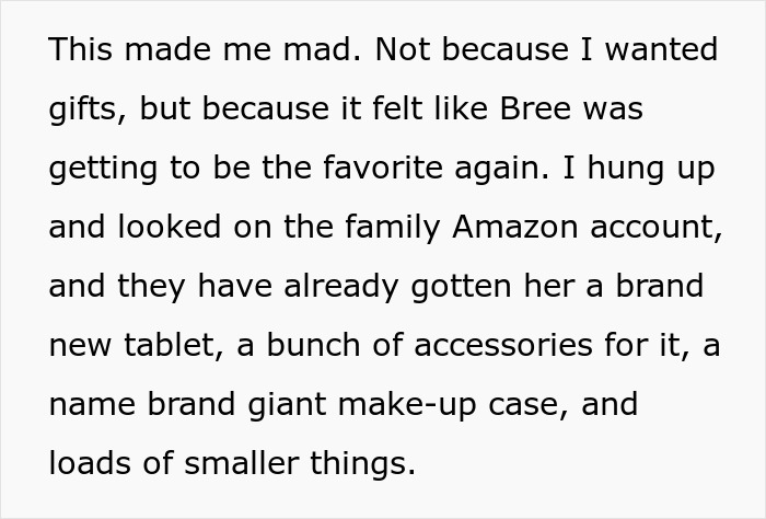 19 Y.O. Discovers Parents Got Gifts For His Sibling Despite Agreeing Not To Get Gifts For Anyone, Says He Won&rsquo;t Come Home For Christmas