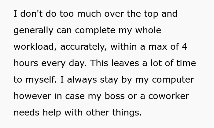 Efficient Employee Learns Boss Expects Him To Do 3 Times More Work Than His Colleagues, Finds A Genius Way To Simulate Working All Day Efficient Employee Learns Boss Expects Him To Do 3 Times More Work Than His Colleagues, Finds A Genius Way To Simulate Working All Day