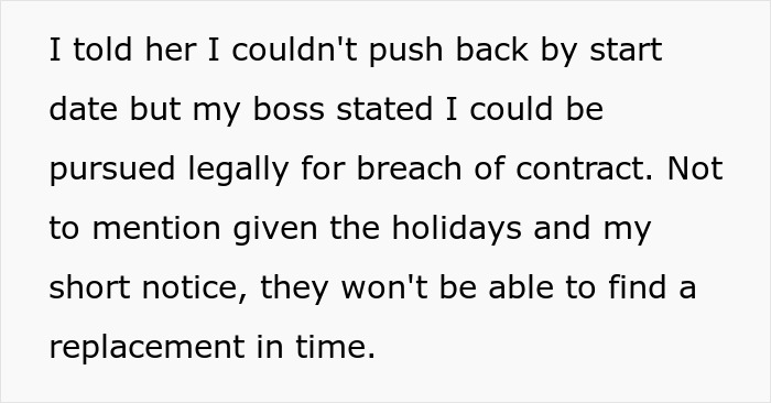 Employee Gets Accused Of Trying To Sabotage The Company By Handing In 2 Weeks’ Notice Right Before The Holidays Employee Gets Accused Of Trying To Sabotage The Company By Handing In 2 Weeks’ Notice Right Before The Holidays