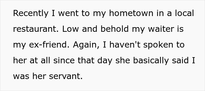 Woman Gets Back At Her School Bully For Harassing Her At A Restaurant By Leaving Her A 100% Tip On $40 Meal