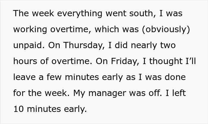 People Applaud This Worker Who Maliciously Complied With Boss&rsquo;s Demands To Work 9 To 6 After Getting Scolded For Leaving 10 Minutes Early