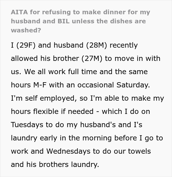 Entitled Husband And His Brother Think His Wife Complains Too Much Because She&rsquo;s The Only One Responsible For All The Housework, Are Given An Ultimatum