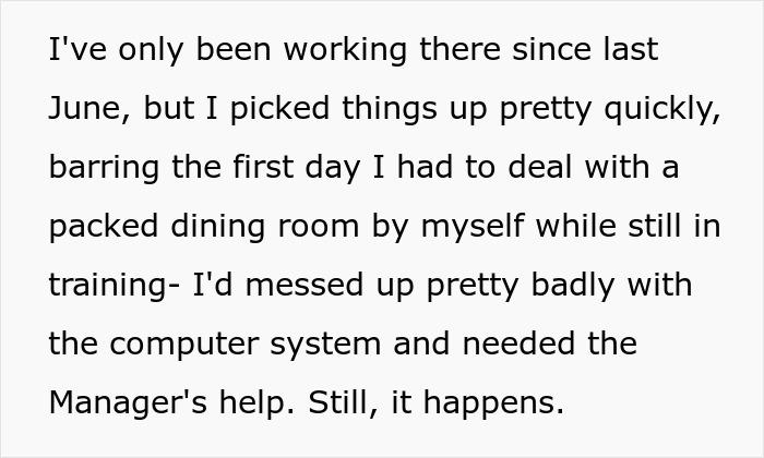 Manager Tells Waitress To Leave The New Girl Alone Or She'll Lose Her Tips While She Just Sits On Their Phones, Regrets It When Things Get Out Of Hand