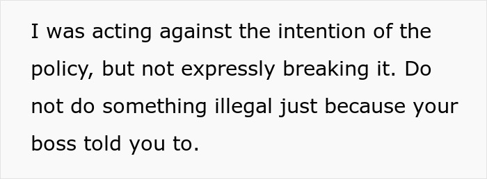 Employee Saves Themselves From Legal Trouble By Showing An Email They Asked For From The COO Before Starting To Follow His Orders Employee Saves Themselves From Legal Trouble By Showing An Email They Asked For From The COO Before Starting To Follow His Orders