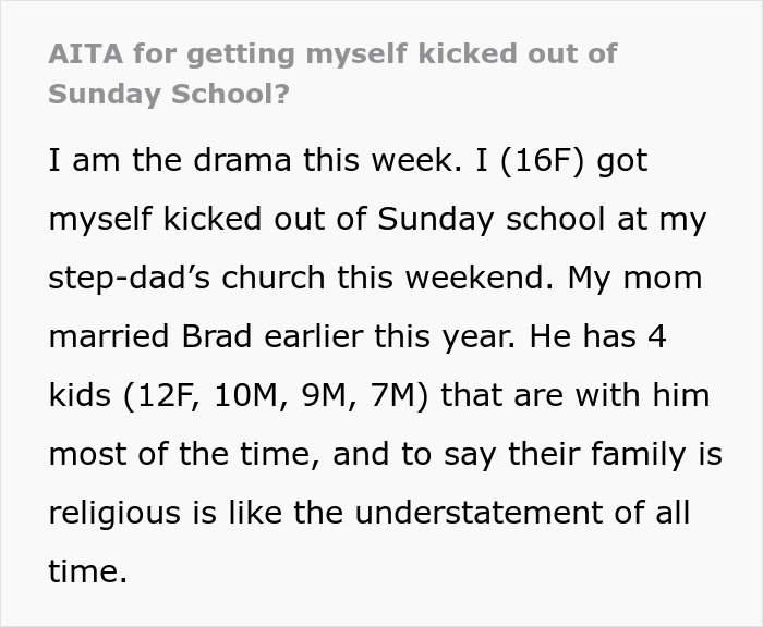 16 Y.O. Who Knows Ancient Greek Challenges Her Sunday School Teacher&rsquo;s Bible Translation And Gets Kicked Out