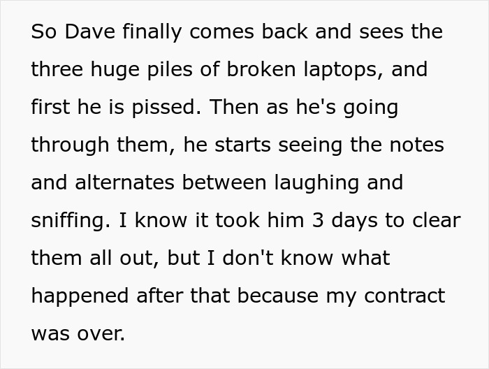 &ldquo;We Miss Dave&rdquo;: What Starts As Malicious Compliance Ends Up As A &ldquo;Shrine&rdquo; For An Ill Coworker That&rsquo;s On Sick Leave