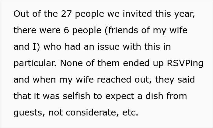 Money&rsquo;s Tight, So This Guy Skips Throwing $600 On Cooking For 27 People And Potlucks It, Some Guests Get Offended