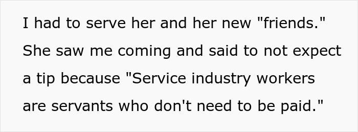 Woman Gets Back At Her School Bully For Harassing Her At A Restaurant By Leaving Her A 100% Tip On $40 Meal