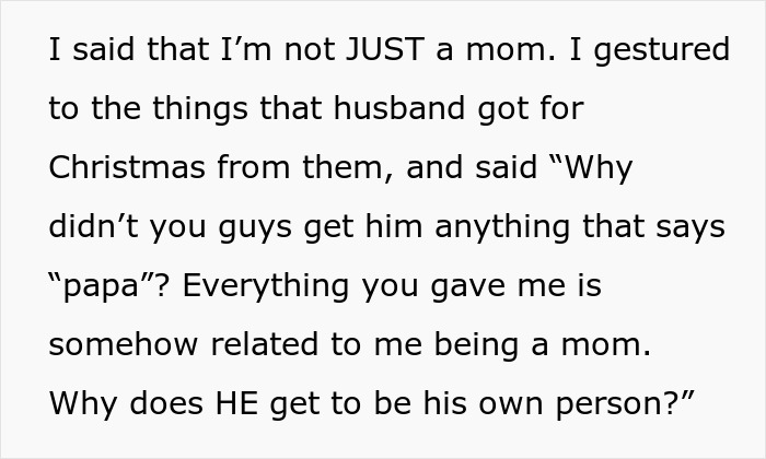Woman Lost Her Patience And Told Her In-Laws To Stop Calling Her ‘Mama’, Wonders If She Shouldn’t Have Done It During Christmas Woman Lost Her Patience And Told Her In-Laws To Stop Calling Her ‘Mama’, Wonders If She Shouldn’t Have Done It During Christmas