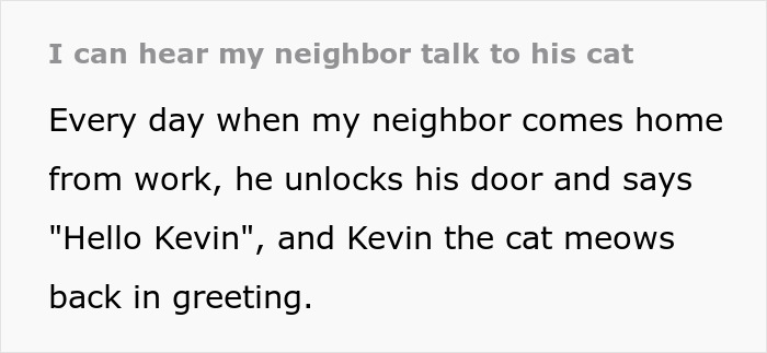 &ldquo;Kevin?&rdquo;: Woman Can Hear Her Neighbor Talk To Her Cat, Ends Up &ldquo;Trolling&rdquo; Him When He&rsquo;s Desperately Looking For It
