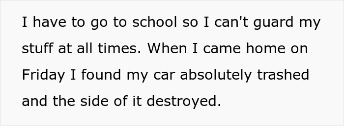 &ldquo;Am I A Jerk For Making My Parents Choose Between My Sister Going To Jail Or Replacing My Car With Their Vacation Money&rdquo;