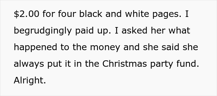 "I Have To Pay To Print Personal Stuff At Work? So Do You, Boss": Employee Gets The Perfect Petty Revenge On Their Manager