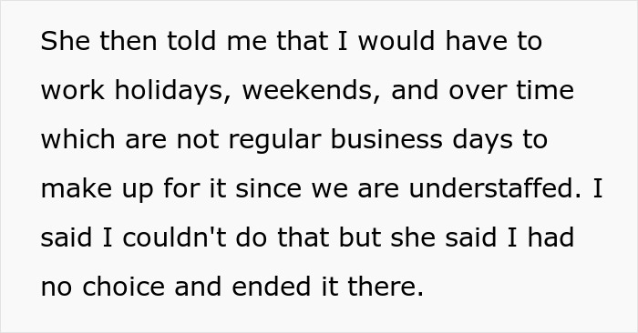 Employee Gets Accused Of Trying To Sabotage The Company By Handing In 2 Weeks’ Notice Right Before The Holidays Employee Gets Accused Of Trying To Sabotage The Company By Handing In 2 Weeks’ Notice Right Before The Holidays
